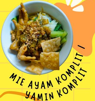 mie yamin komplit